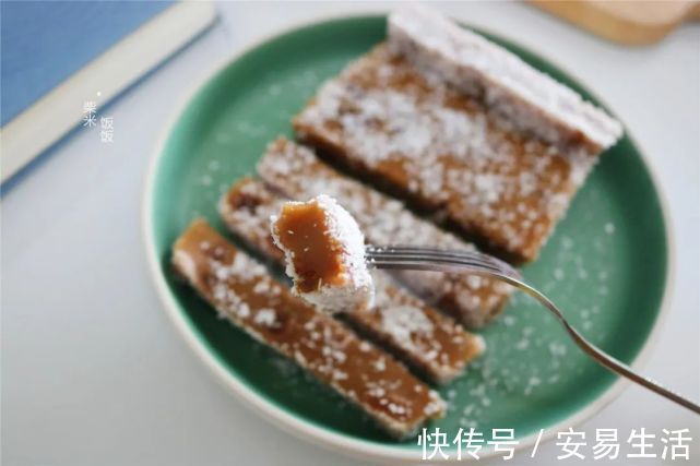 糯米粉|年糕的家庭做法,好吃没难度,奶香软弹不黏牙,越吃越喜欢
