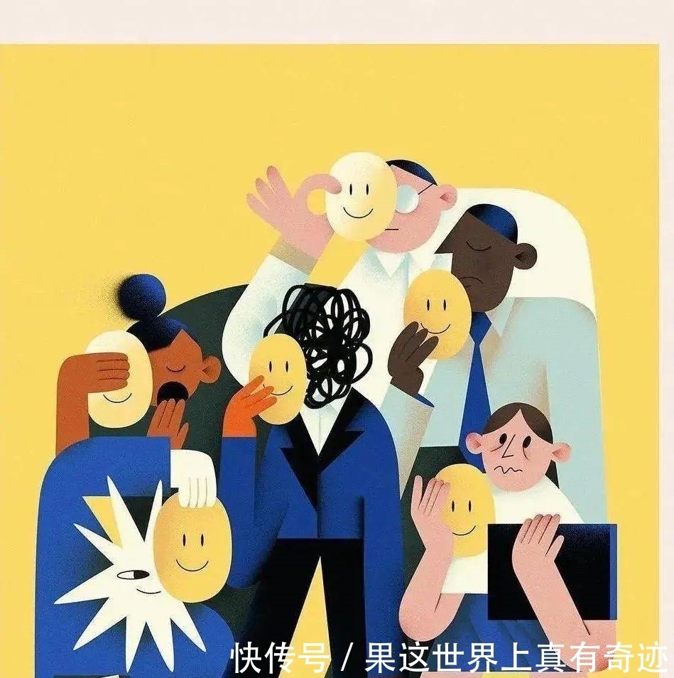 简单的几何图形,大胆的构图,独树一帜的扁平化绘画风格!!