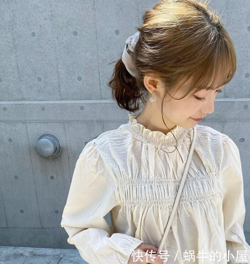 马尾|轻熟女的也爱的马尾辫,看着简单还时髦,真有学生味