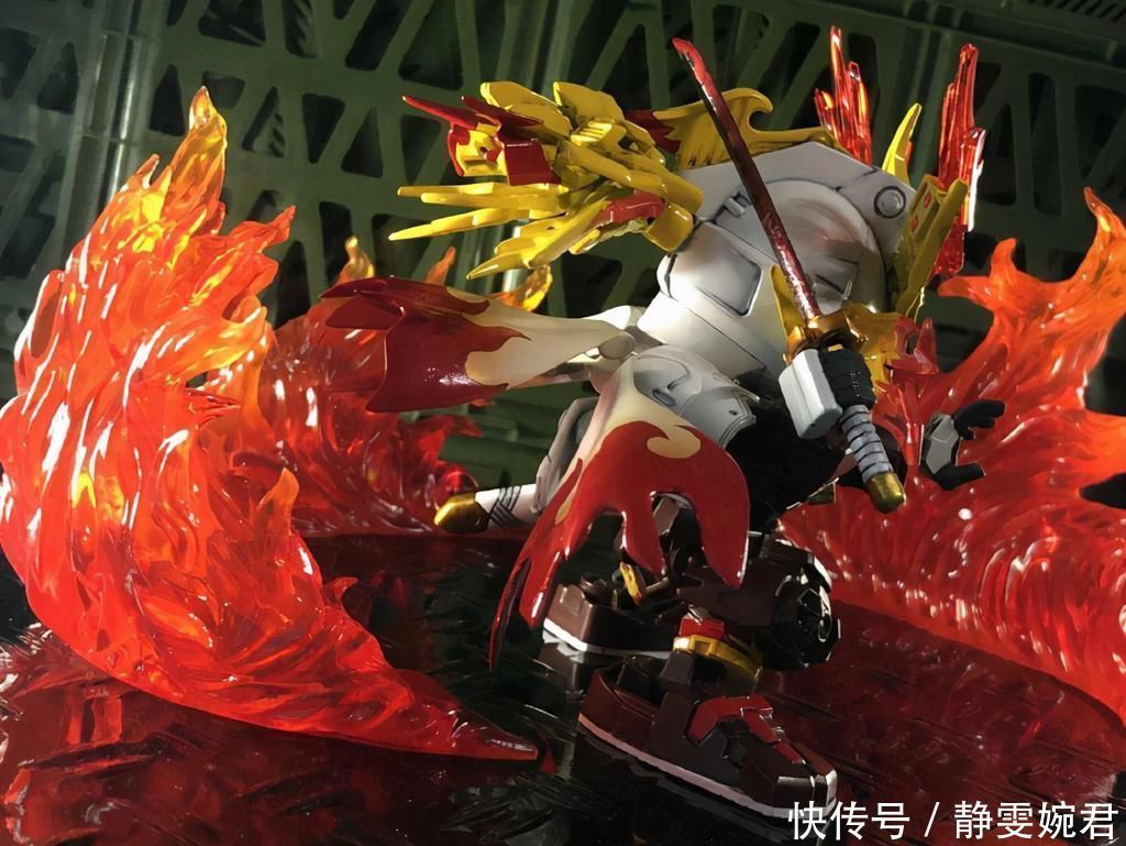 炼狱杏寿郎|模玩控:SD比例高达模型改造,《鬼灭之刃》炼狱杏寿郎