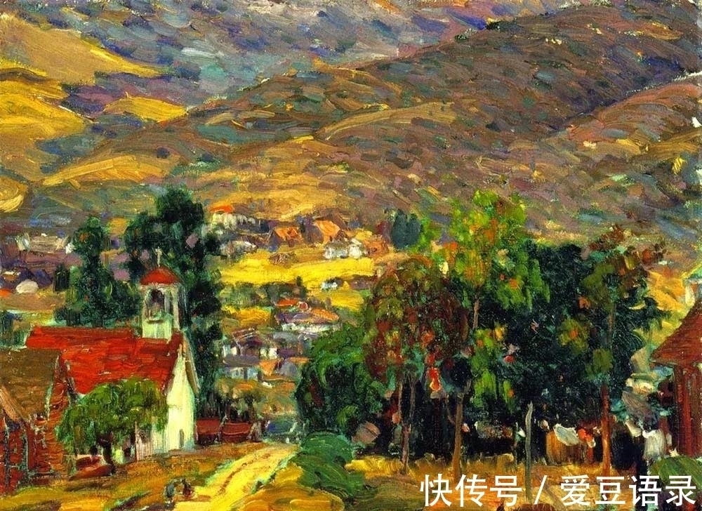 约瑟夫#他是印象派色彩大师,他的油画以大胆的色彩,灵活的笔触而闻名