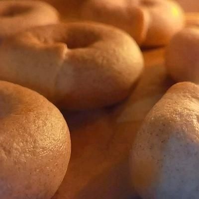 超经典的无油黑全麦贝果在家也能做