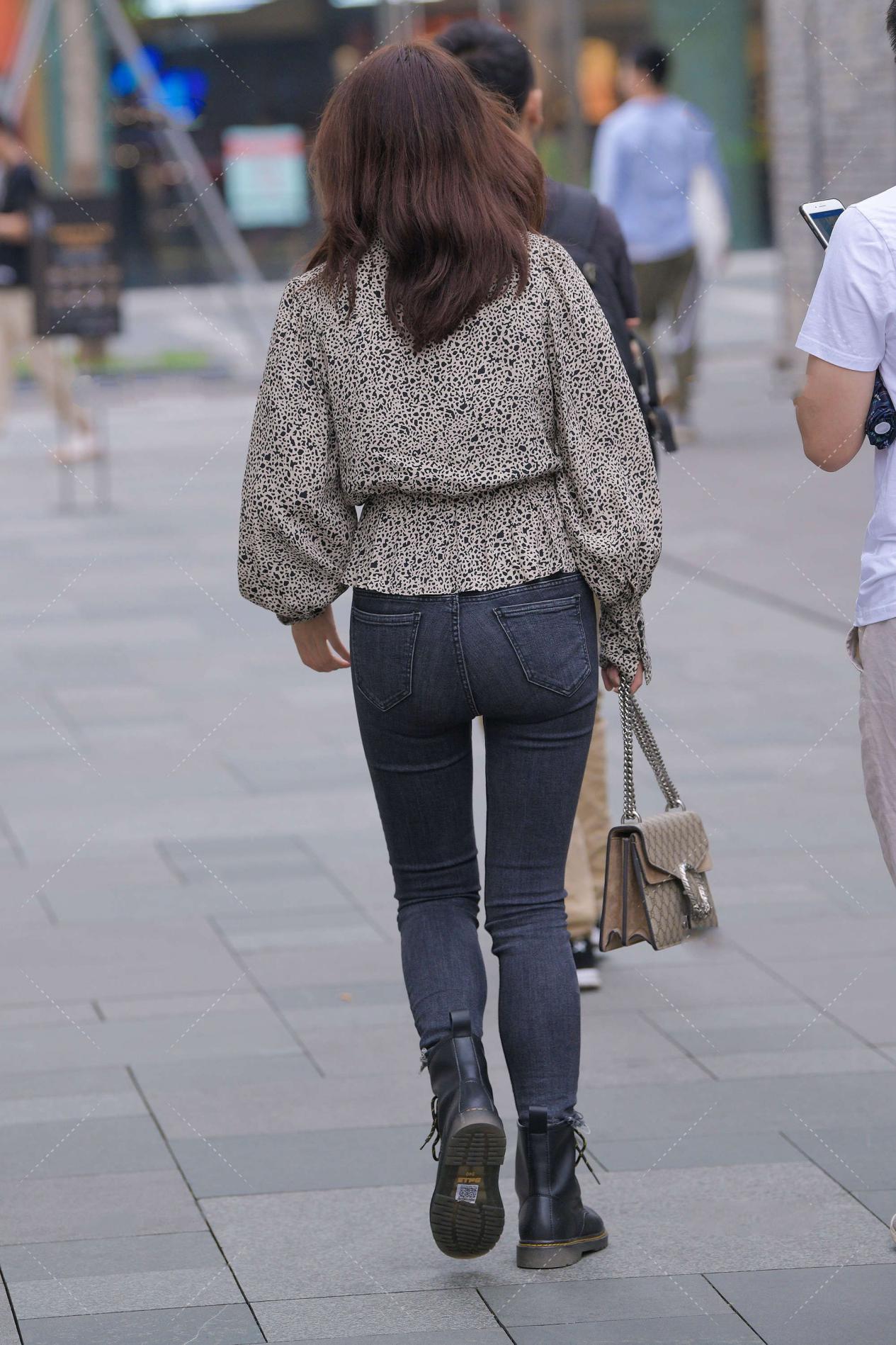 气质|收腰荷叶边长袖衬衫, 组合搭配显示出时髦气质