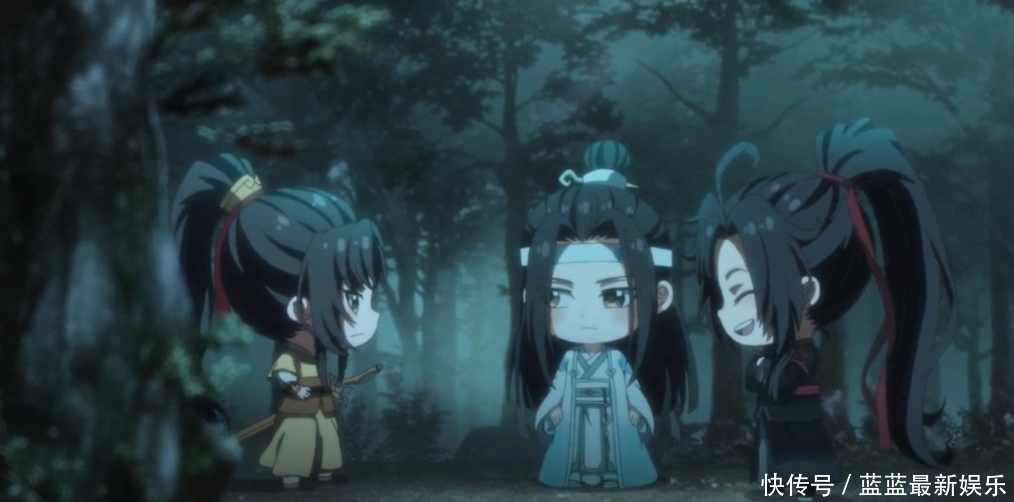  好听|魔道祖师：蓝湛夸诗好听，羡羡笑话金凌见舅怂，江澄被误伤了