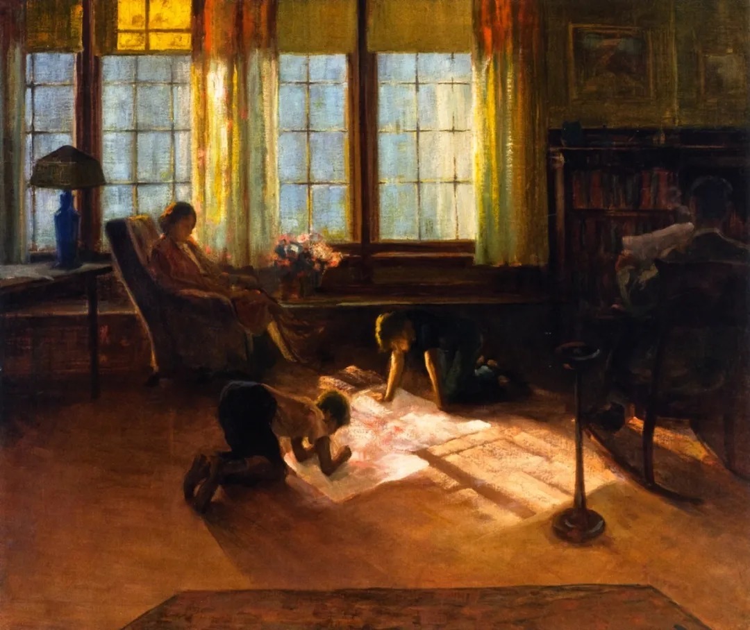 美丽&他笔下的色彩柔和、美丽浪漫,看完沉迷在他的色彩朦胧中