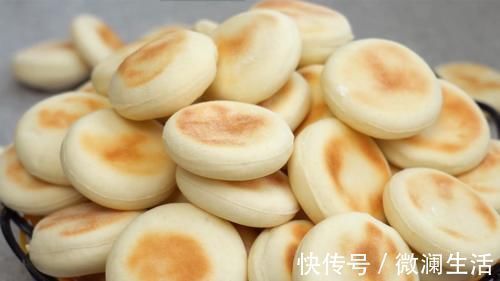 奶香小发面饼，全程不加一滴油，绿色营养又美味，老人小孩都能吃