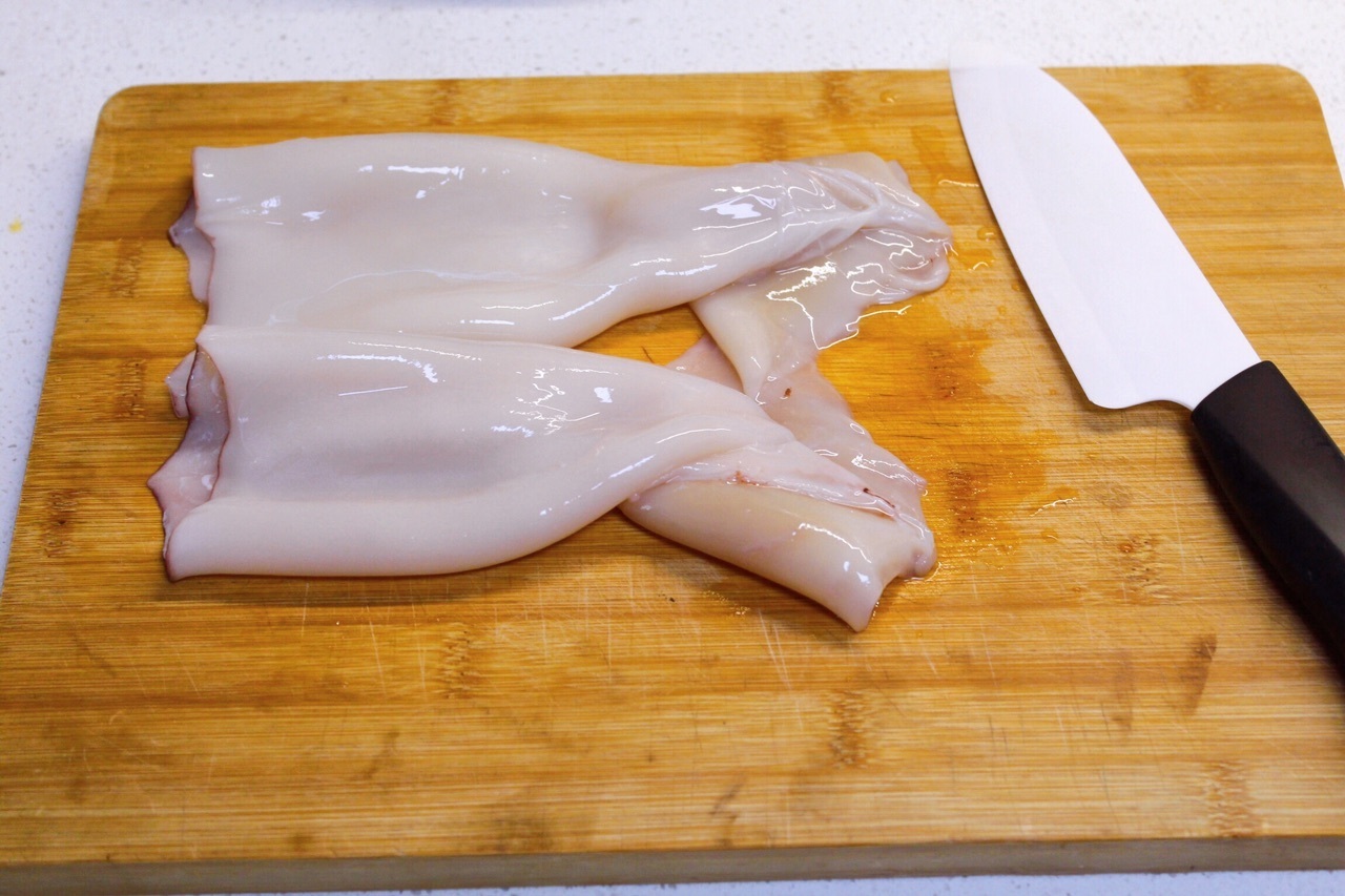 快手版碗汁爆炒鱿鱼,香辣美味,美味下饭菜