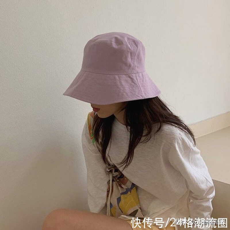 小姐姐|夏季标配的遮阳帽，超大帽檐，防晒还能凹造型