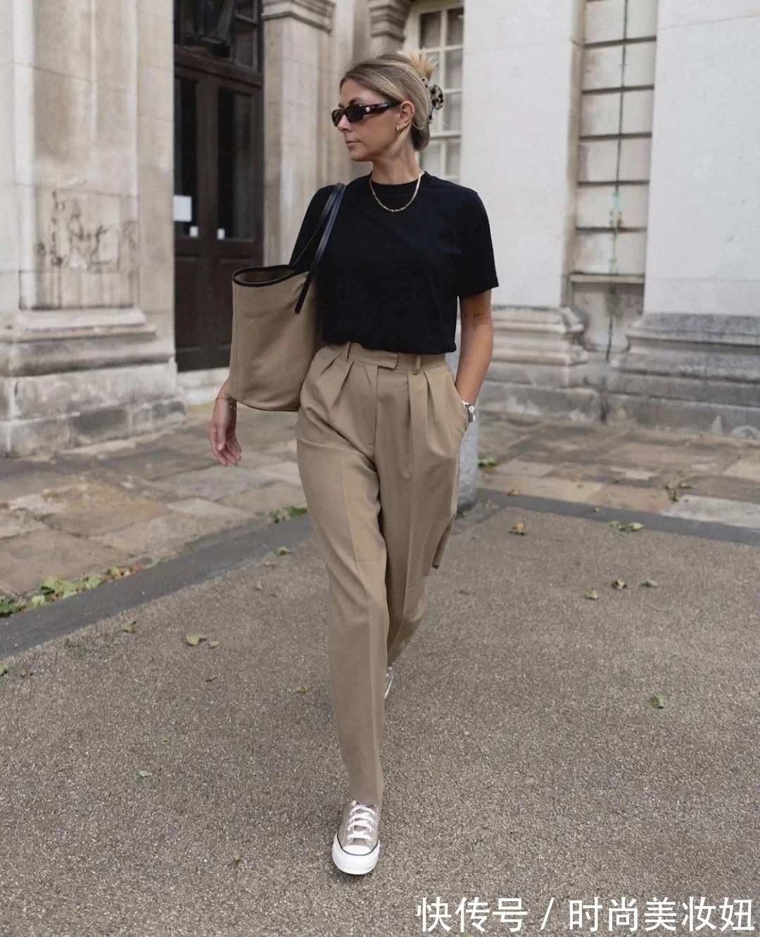 穿搭|这才是真正有高级感的女人,穿衣从不花俏,学欧美穿搭高级洋气