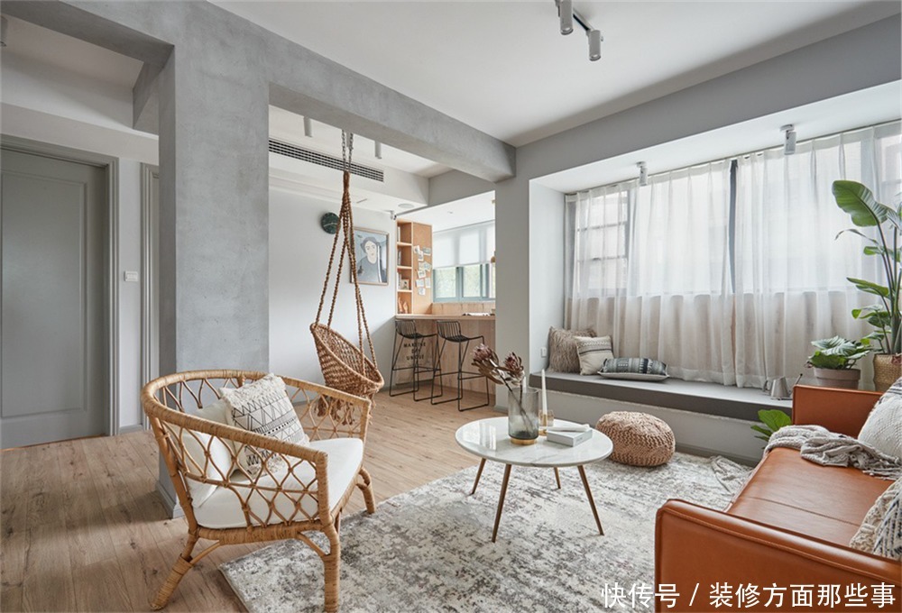 奢华|110平米现代风二居室,简单与纯粹才是最奢华的空间