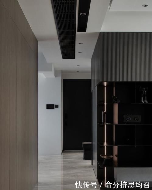 过道|看了她家,才知道什么是品味,全屋色调统一,满满的高级感