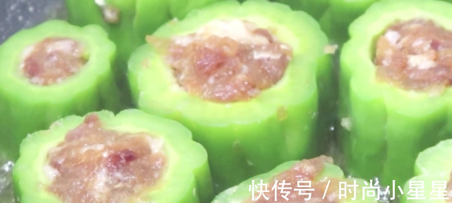 苦瓜|苦瓜搭配猪肉这样做,教你新做法,好吃又没苦味