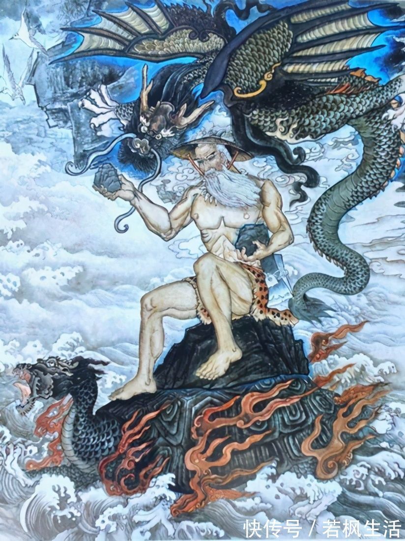 河图#大禹治水的四大神器,除了定海神针,很少人知道另外三件