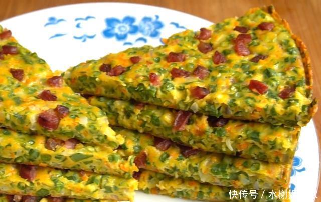  里加|豆角里加3个鸡蛋，不炒也不炖，手不用沾面，十分钟搞定全家早餐