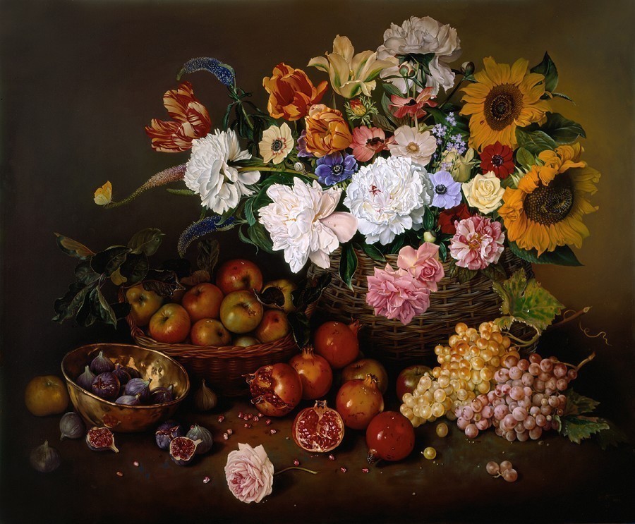 巴塞罗那@西班牙超写实油画大师marcEscofet:大自然的灵魂画师