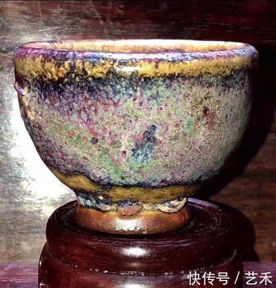 蓝描金开窗|王恩才---艺术馆藏品欣赏(三)