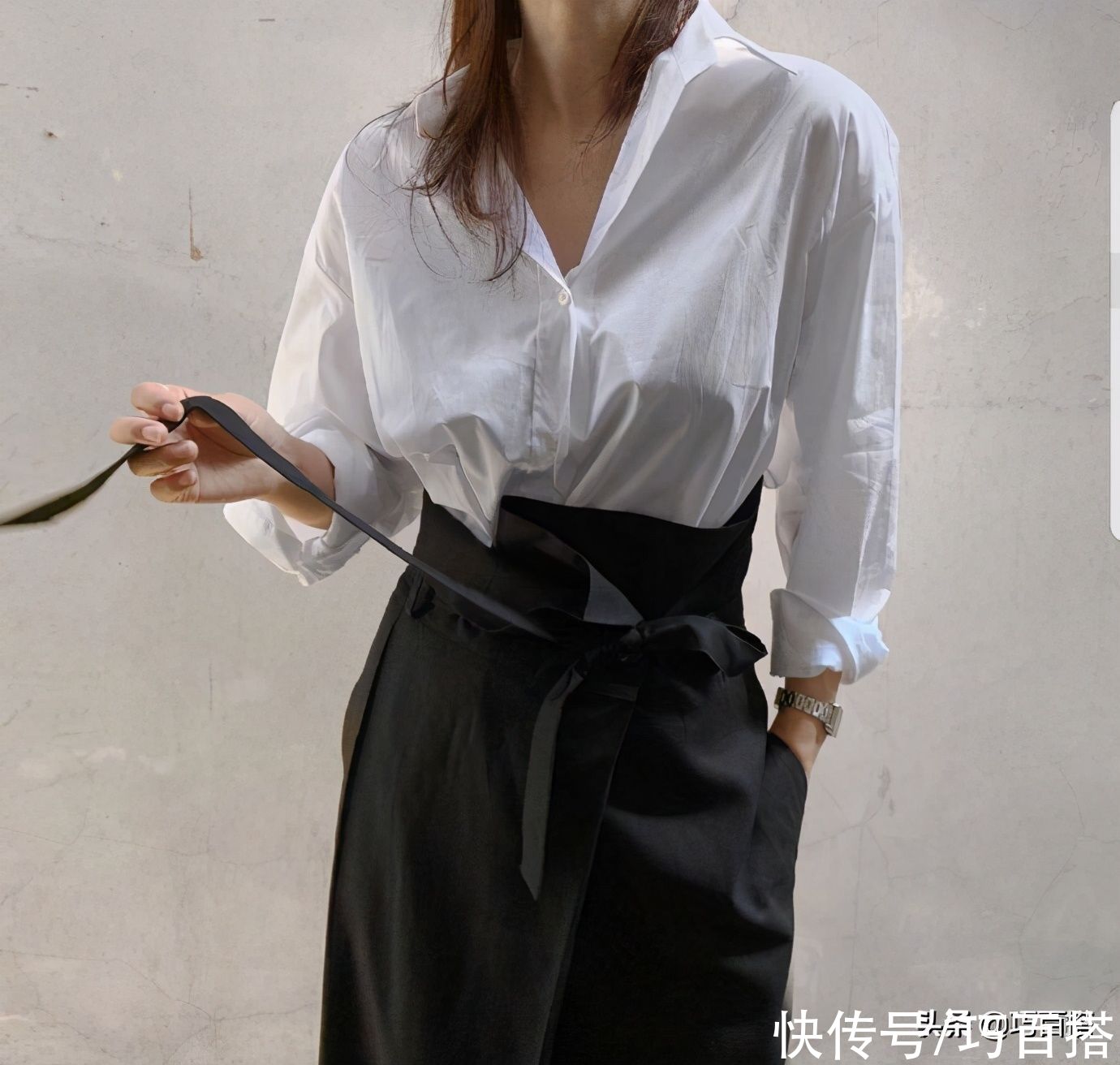 春季如何搭配？一件白衬衫搞定所有，高级气质让人心动