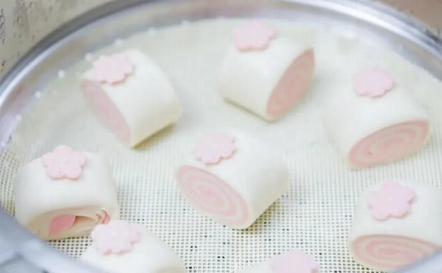 优美西点の樱花小馒头，粉嫩可爱自带滤镜的萌包来啦~