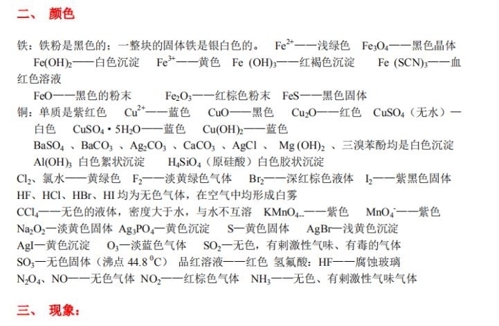 500页！高中化学知识点总结（全网独一份）高中生都在找！