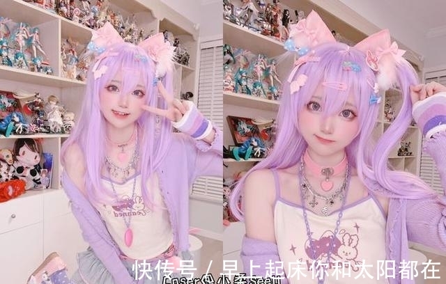 艾莎公主|小柔一人COS多名迪士尼公主,成功“突破”次元壁,比原版还逼真