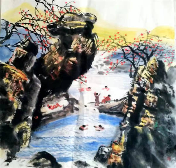 扈恩龄!画家扈恩龄大写意山水作品欣赏