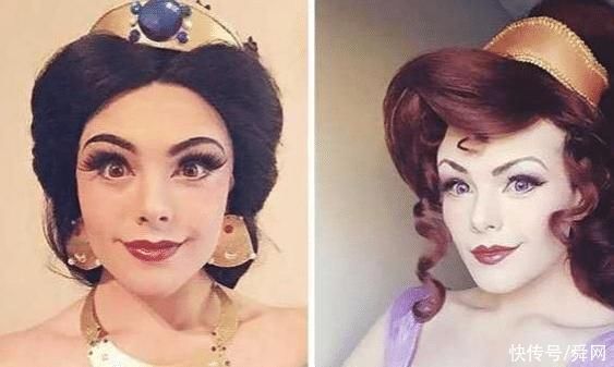 迪士尼公主|美国小哥哥cos迪士尼公主,想象中会很辣眼睛,竟然比动漫还美