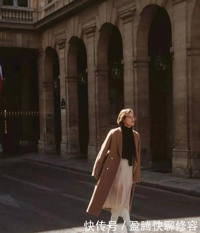 互搭|大衣+裙子=冬天最优雅的女神装