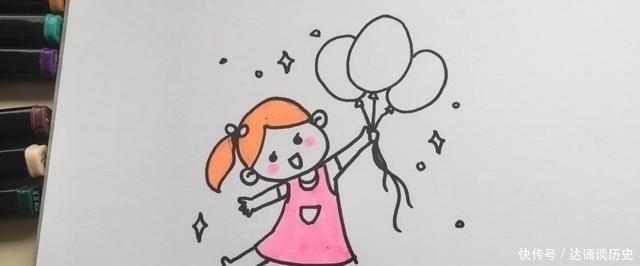 教程&小女孩怎么画步骤详细的图文教程来了孩子喜欢画画的家长收好