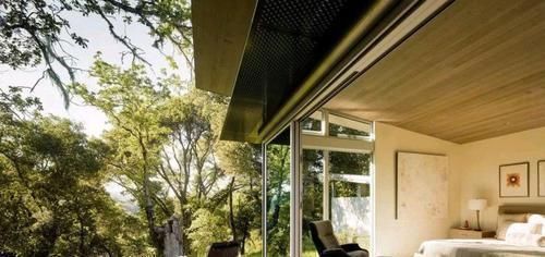 庭院|山中造个别墅,院中百年古树,庭院、壁炉、泳池,奢侈生活美如画