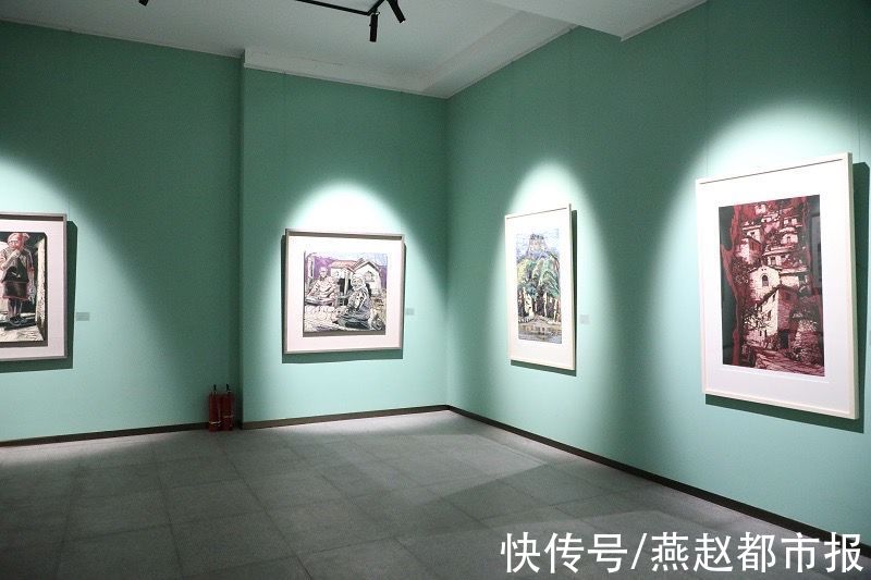 河北美术馆@马良芬个人画展“太阳的心”在河北美术馆举办