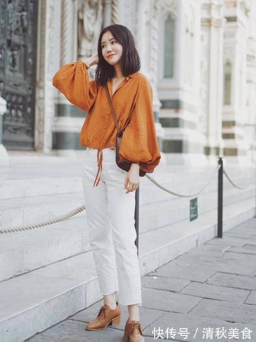 裤子 “凉鞋”过季了,今年流行穿这款“牛津鞋”,配裙子、裤子都好看