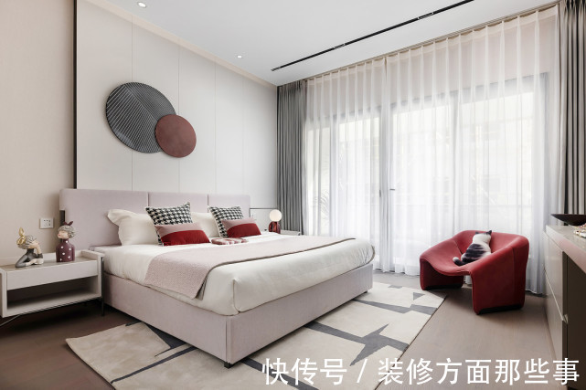 清峻|222平五居室将现代风融入到生活中,儿童房给孩子一个玩乐场