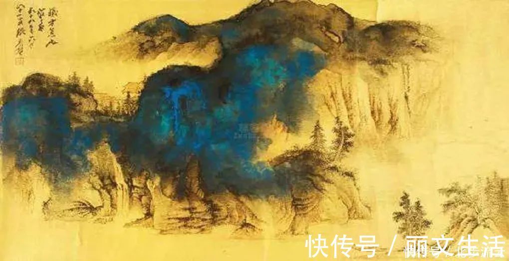 绘画作品|国画大师张大千，绘画作品极具特色，对后世影响颇深