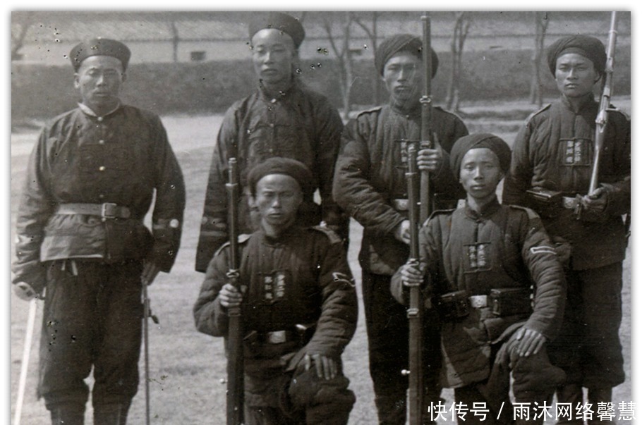 长矛|落后的清军不只有大刀长矛,还有一支洋枪队,训练都用英文口号!