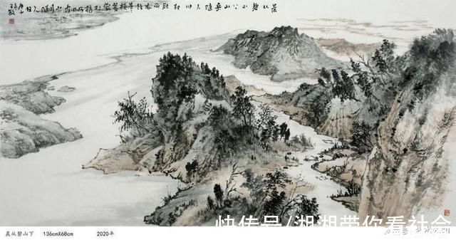 一幅画作@「艺术先知」浅述“断、舍、离”与中国画的关系