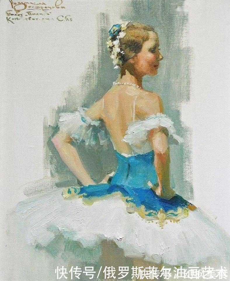 沃斯特雷佐娃!俄罗斯画家阿纳斯塔西娅·沃斯特雷佐娃漂亮油画作品欣赏