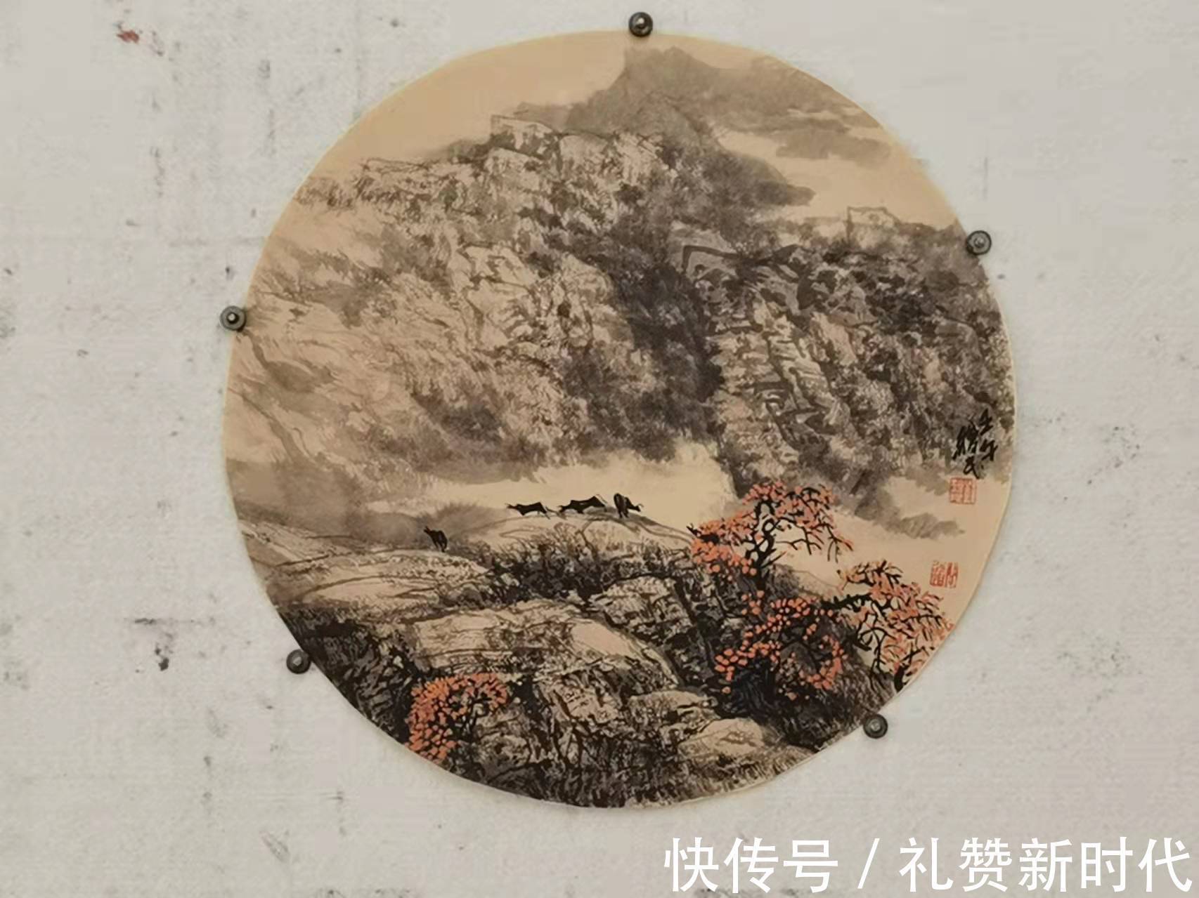 刘会民$2022刘会民贺新年山水系列作品欣赏