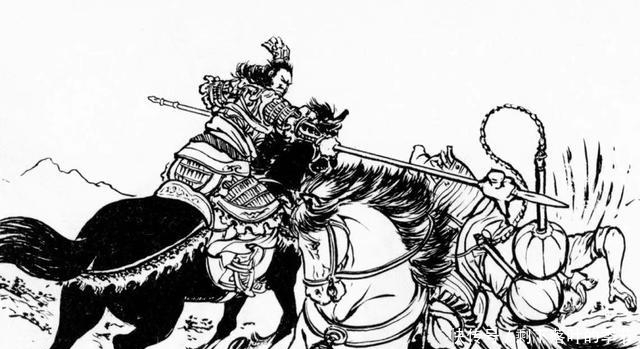 李存孝威震梁军,朱温与诸将全吓跑,仅一愣头青不怕,抡双锤硬扛