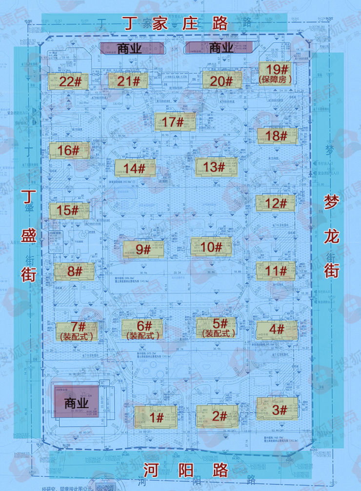 中国铁建|中铁建花语城四期项目规划公示 拟建22栋住宅楼及商业配套