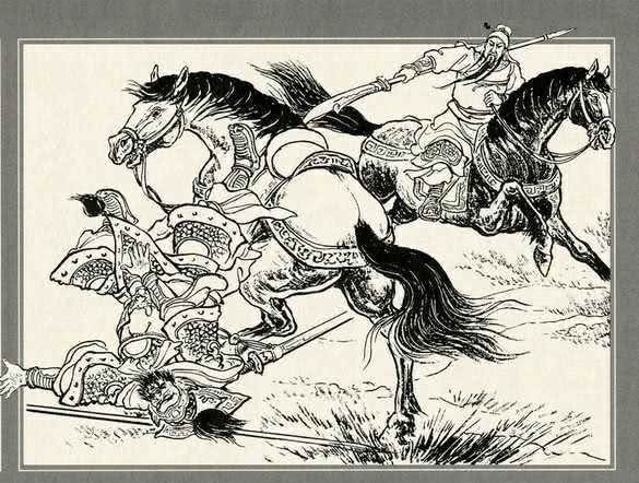 厮杀|在卧牛山下,关羽和赵云刀枪相见,阵前厮杀一场,结局会如何呢?