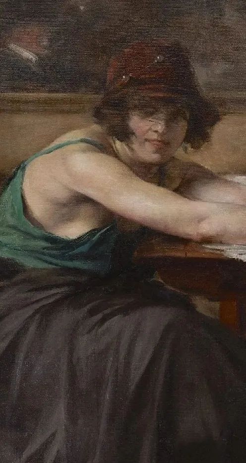 共济会@比利时艺术家古韦卢斯油画里的女子,有深度有内涵