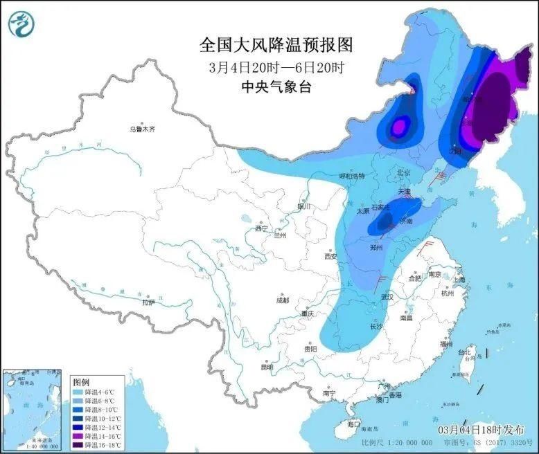 惊蛰时节，乍暖还寒，全市降温较为明显
