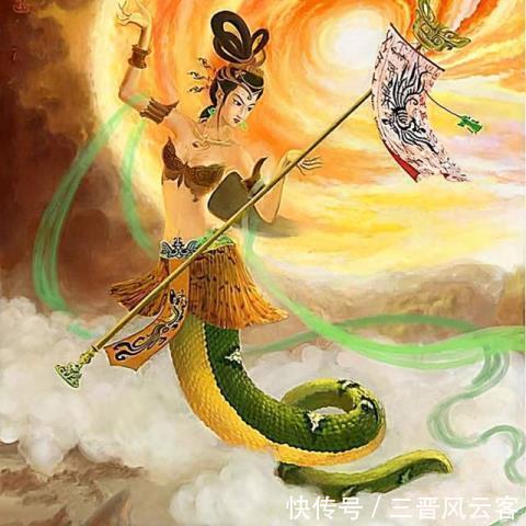 女娲在神话中是什么地位?为什么有一条蛇的尾巴?深入女娲来历