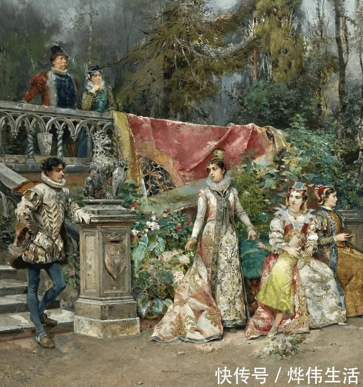 august@华丽的服饰,精美的人物,田园牧歌式的情感