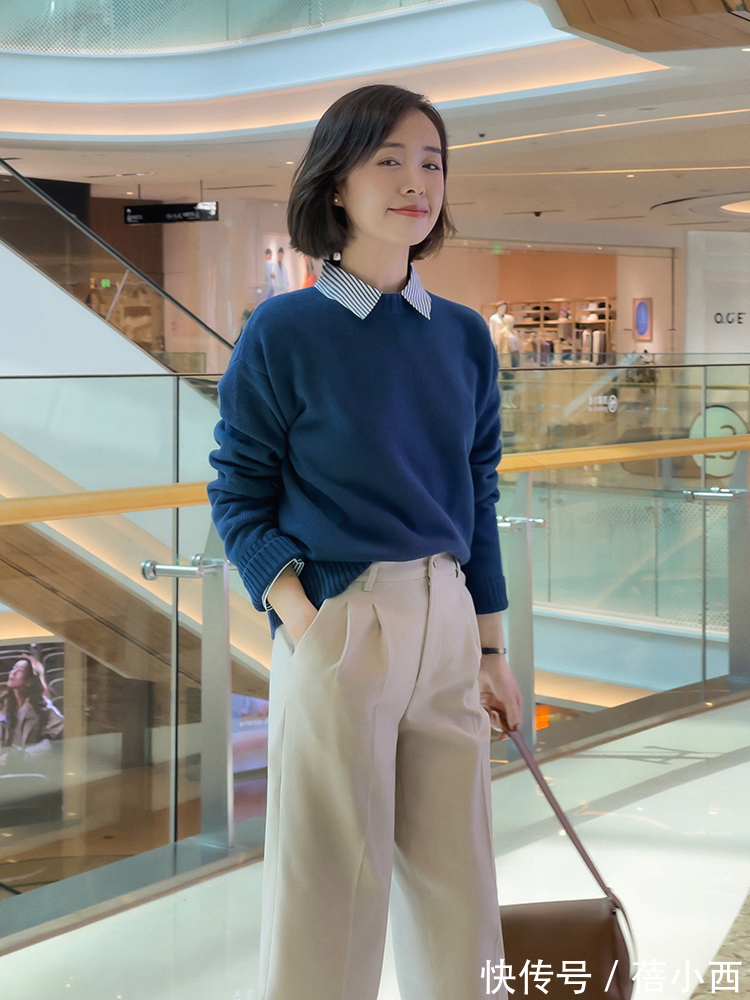 毛衣 奔三奔四的女人,建议多穿“毛衣”,搭配半身裙裤子大衣都很高级