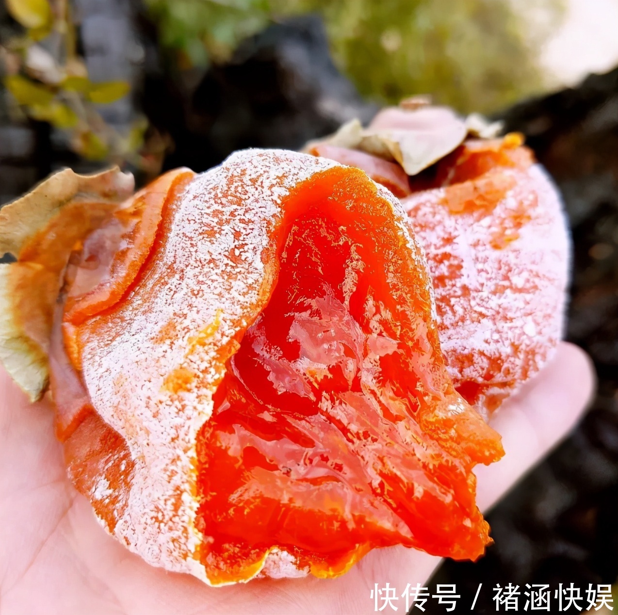 香甜|晒柿饼,直接晒就错了!多做2步,1周就能晒好,软糯香甜有嚼劲