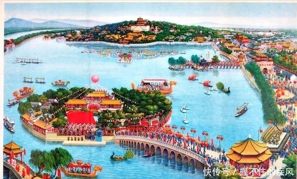 怀旧年画,节日的风景画,浓浓的年味,找回你曾经美好的回忆