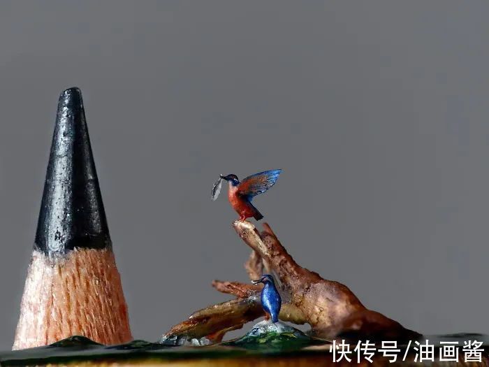 艺术家!小到离谱的微雕艺术,不比较不知道,一比较吓人一跳