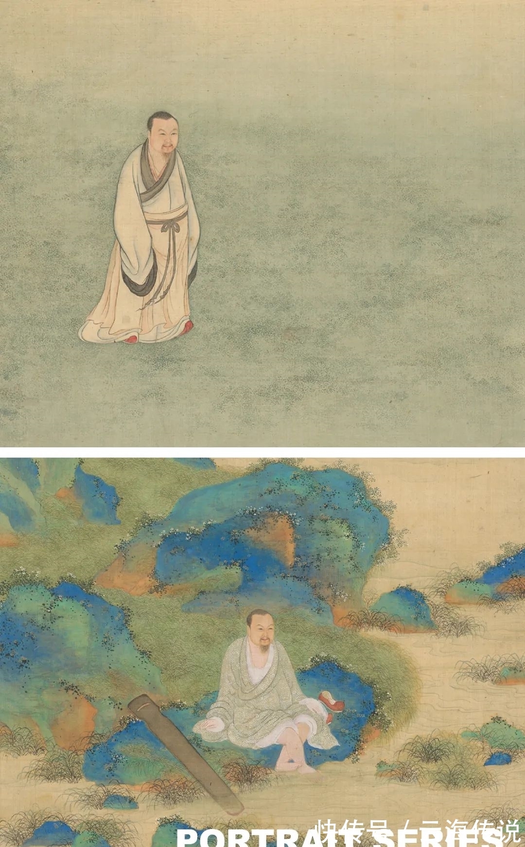 古人$Who is he 他是谁?写入美术史的古人大头照