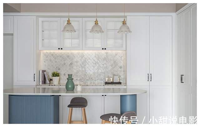 莫兰迪|台湾夫妇晒出115㎡新家，美式混搭简欧美出天际，是巧合还是故意